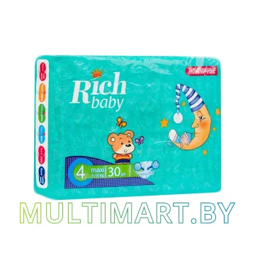 Подгузники Rich baby Maxi 4 (30шт)